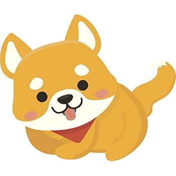 Amazon.com: Cute Kawaii Blushing Shiba Inu Puppy Dog
