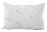 Essence of Bamboo Pillow -The Original Premium Hypoallergenic Down Alternative Fiber Pillow with Bamboo Derived Rayon / Poly Cover - Designed and Filled in USA - Best Sleep Ever, (Queen)