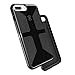 Speck Products 79242-B565 CandyShell Grip Cell Phone Case for iPhone 7 Plus - Black/Slate Grey