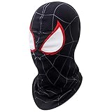 2018 Movie Black Spider Cosplay Mask Lycra Elastic Soft Breathable Full Head Hood Costume Accessory Props Party Halloween Adult Kids