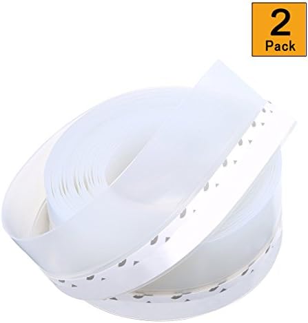 32 Feet Length Weather Stripping Door Bottom Frameless Silicone Seal Door Draft Stopper for Doors and Windows Soundproof Door Sweep-Transparent 1-77/100Inch(45mm)2pack