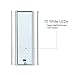 AmaGo Solar Wall Lights - 70 White LEDs of Wide Range, 1,500 Lumens, Five-Mode Illumination Via RC, Motion Radar Sensor, Solar Rechargeable, Waterproof, Extended-Pole Installation (Metal Case)
