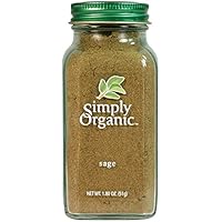 Simply Organic Ground Sage Leaf, Certified Organic | 1.41 oz | Salvia officinalis L.