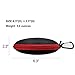 Bluetooth Speakers Hard EVA Shockproof Carrying Case for AOMAIS BALL / UE ROLL Wireless Waterproof Portable Speakers Travel Case Bag Protective Pouch Box（Black）