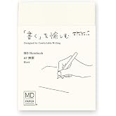 Midori 15344006 Notebook, MD Notebook, A7, Unruled