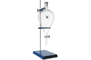 USA Lab Separatory Funnel with PTFE Valve - Various Options 1L / 2L / 5L - USAlab