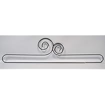 アンティーク1920-30's Folding Hanger2個セット Amazon.com: Classic Motifs 24 Inch Double Scroll Split