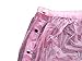 Haian Adult Incontinence Snap-on Plastic Pants Color Transparent Pink (X-Large)