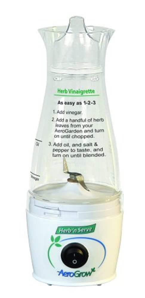 AeroGarden Miracle-Gro Herb 'n Serve Fresh Herb Vinaigrette and Marinade Maker