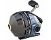 Pflueger President Spincast Reel, Size 6 Fishing Reel, Right/Left Handle Position, Aluminum Spool, Dial Drag System, Blue