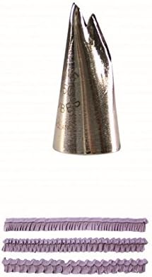 PME #50 Frill Tube Stainless Steel Icing Fondant Piping Decorating Nozzle Tip