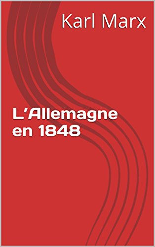 Amazoncom Lallemagne En 1848 French Edition Ebook Karl - 