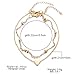 choice of all Gold Anklet Bracelet for Women Heart Ankle Chain Foot Jewelry (D:gold 2 layer)