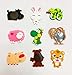 VLOOK Refrigerator Magnets Toddlers Farm Animal Fridge Magnets for Kid Girls Boys Whiteboard Educational Magnetic Toys for Preschool Learning
