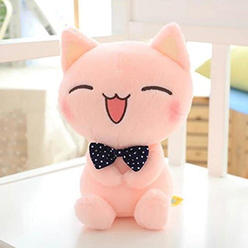 Dongcrystal Pink Cat Stuffed Animal Toy 9.8 Inches Plush kitten