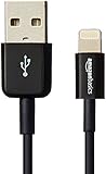 AmazonBasics Apple Certified Lightning to USB Cable - 4 Inches (10 Centimeters) - Black
