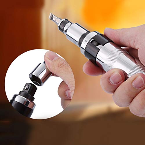 Manual Reversible Impact Screwdriver Driver Tool Set Kit With 12 Screwdrivers Bits and Case for Auto Motorcycle Repair