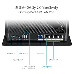 ASUS RT-AX86S (AX5700) Dual Band WiFi 6 Extendable