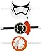 Amscan 291506 Star Wars™ Episode VII Honeycomb Decoration, 3 pcs, Party Favor