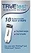10 Test Strips, TrueTest Test Strips