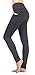 Neonysweets Women's Workout Leggings with Pocket Running Yoga Pants Gray M