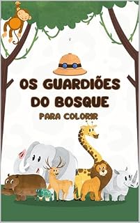 Livro Os Guardiões do bosque : Para Colorir