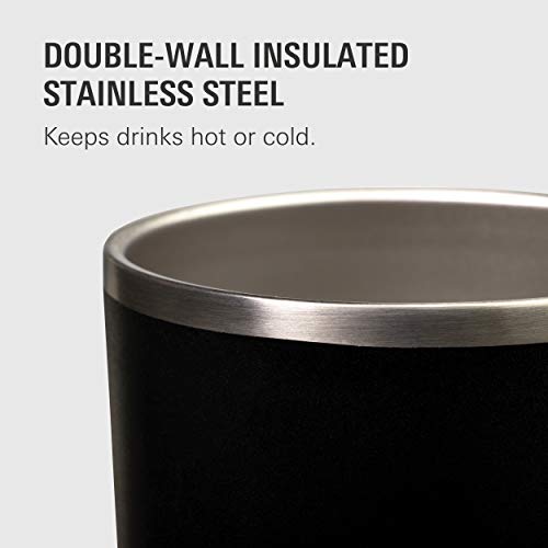 Avana C03632 Sedona Stainless Steel Double-Wall Insulated Thermal Tumbler, 10oz, Onyx - Thumbnail 2