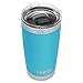 YETI Rambler 20 oz Stainless Steel Vacuum Insulated Tumbler w/MagSlider Lid, Reef Blue primary