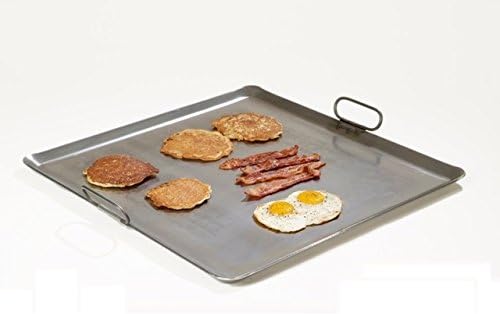 Uniworld 23" x 23" 4 Burner Home / Camping Griddle Top, Made from 7 Gauge Steel. Model UGT-RM2323