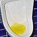 Urinal Screen & Deodorizer (10-Pack) by Modern Industrial - Fits Most Top Urinal Brands at Restaurants, Offices, Schools, etc. (Yellow Lemon)