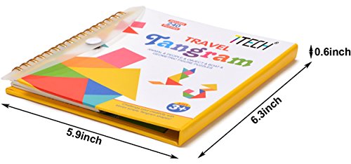 7TECH Magnetic Puzzles Book Jigsaw Travel Game Set Learning Educational Toys 240 Pattern - Thumbnail 5