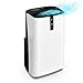 JHS A018-14KR/C 14,000 BTU Portable Air Conditioner 3-in-1 Floor AC Unit with 3 Fan Speeds, Remote Control and Digital LED Display, Cover Sq. Ft, 500 Sq.Ft, White+Black