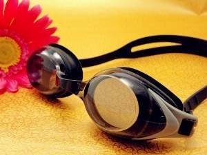 Rx Swim Goggles (Power +8.0) BLACK (for Kids, Teen &amp; Adults includes all 3 bridge sizes S,M,L)