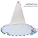 Goture American Fishing Cast Net,Casting Nets Freshwater Saltwater for Bait Fish Shrimp Trap 3ft/4ft/6ft/7ft/8ft/10ft/12ft Radius 1/4 3/8 inch Mesh Size,Throw Fishing Castnet with Needle Shuttle