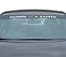 FANMATS 61463 Baltimore Ravens Sun Stripe Windshield Decal 3.25 in. x 34 in.