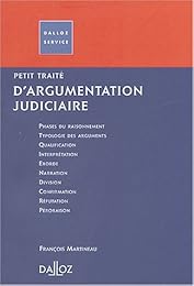 Petit traité d'argumentation judiciaire