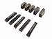 5 Violin Nut & Saddle Sets Made from Genuine East Indian Ebonywood