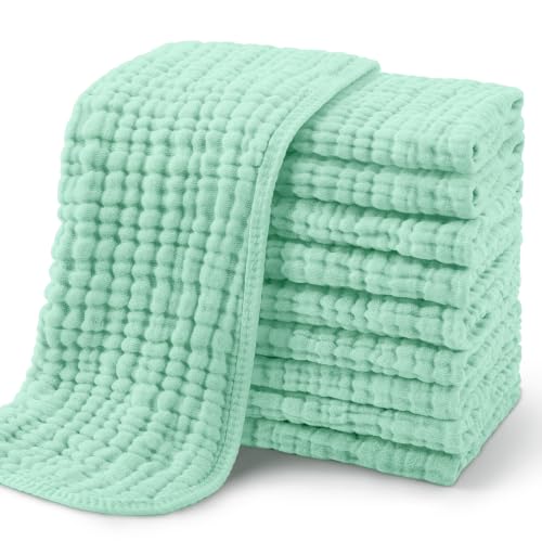 Yoofoss Muslin Burp Cloths