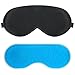 Plemo Sleep Mask, Gel Pack Eye Shade Set, Hot & Cold Therapy for Insomnia, Puffy Eyes & Dark Circles