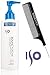 ISO Bouncy Creme CURL TEXTURIZER Curling Cream (with Sleek Steel Pin Tail Comb) (8.5 oz / 250 ml - with PUMP)