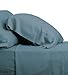 Cariloha Resort 4-Piece Sateen Sheet Set | Blue Lagoon | King | Cooling Sheets for Hot Sleepers
