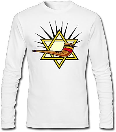 Male A Shofar In Judaism Foto T Shirts O-Neck Retro T Shirt Printing