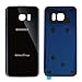 CELL4LESS Compatible Back Glass Cover Back Battery Door w/Pre-Installed Adhesive Replacement for Samsung Galaxy S7 Edge OEM - All Models G935 All Carriers- 2 Logo - OEM Replacement (Black Onyx)