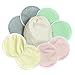 Kiddo Care Washable Soft Waterproof Organic Bamboo Nursing Pads and 2 eBooks, 8-Pack (4 Pairs)