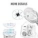 Water Dental Flosser for Teeth, INSMART 600ml Capacity with 7 Multifunctional Tips Clean Oral Irrigator, FDA Approved IPX7 Waterproof Portable Countertop Water Flosser