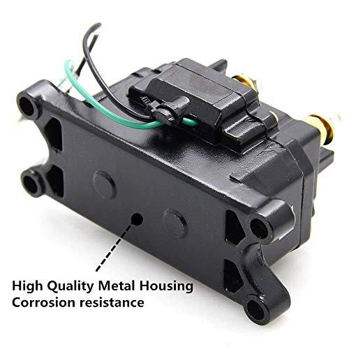 KanSmart Winch Solenoid Relay Contactor 12V 250A Thumb Truck for ATV UTV Boat 4x4 Vehicles 1500-5000lbs Winch with 6 Protecting Caps - Winch Switch Replacement Number 63070 62135 74900 2875714 70715 - Image 3