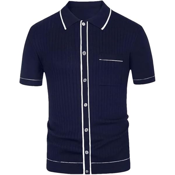 トップス BoTT Button Down Knit Polo (navy) BoTT / BUTTON DOWN KNIT POLO / NAVY | Sophomore