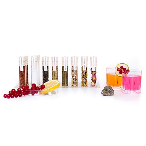 DO YOUR GIN DO YOUR TONIC | Tonic Water Set zum selber-machen | Gin Tonic Sirup Cocktail | 12 Botanicals in schönen… – Bild 4