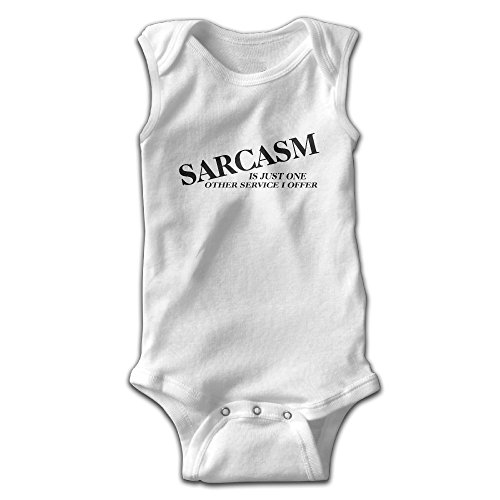 SARCASM IS JUST ONE OTHER SERVICE I OFFER Sleeveless Baby Romper Cotton Infant Bodysuit Outfits Boys Girls
