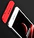 XiaoMi RedMi 4X Case, Ranyi [Full Body 3 in 1 Series] [Slim & Thin Fit Tightly] [360 Degree Protection] Premium Hybrid Bumper 3 in 1 Electroplated Hard Case for XiaoMi RedMi 4X (2017), red/Black